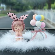 汽车摆件创意个性卡通可爱天使高档车饰网红女神款车载车内装饰品