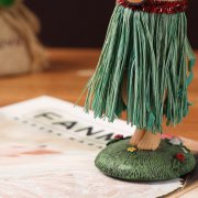 Hula girl Dashboard Doll树脂草裙公仔
